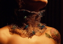 Jewelry--Misc Materials-NecklacesElizabeth I meets John Galliano  II - Elizabeth I rencontre John Galliano II