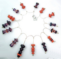 Jewelry--Glass-NecklacesCheckmate I - Echec et Mat I