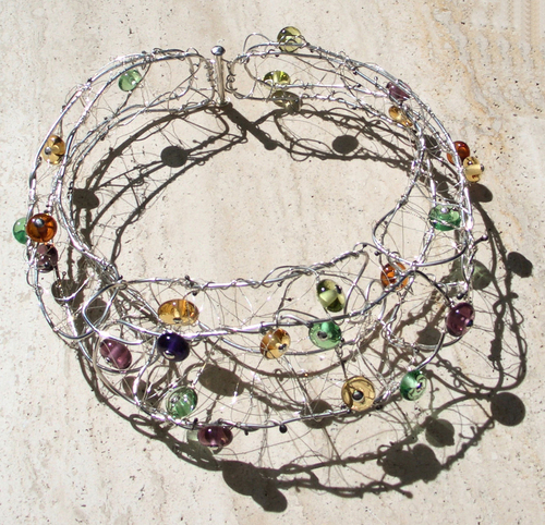 Jewelry-Necklaces-A Glimpse of Spring I - Un Soup�on de Printemps I
