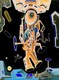 Painting--Oil-SurrealismArrival on V on the Spaceshiptown C.Mars