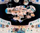 Painting--Oil-SurrealismHello? from the Spaceshiptown,A. Mars