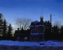 Twilight, Derry Street at Highland