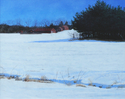 Brook line, Depot Road, Hollis, New Hampshire