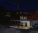 FRAMED PRINT: Taxi Stand, Nashua