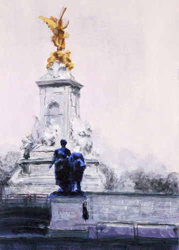 Print Making-Giclee-Victoria Memorial, Buckingham Palace