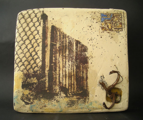Mixed Media-Up goes the Wall