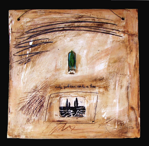 Mixed Media-trees 1 