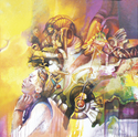 Mixed Media-Rigo Mario Peralta - Throug the Light of Your Images