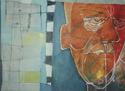 Mixed Media-George Clark - Friendly Face