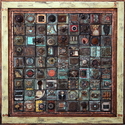 Mixed Media--On Canvas-Non-representationalThird Place by Annie Morgan, 
