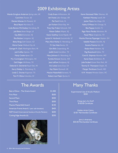 Book Arts-18th Annual Catalogue 