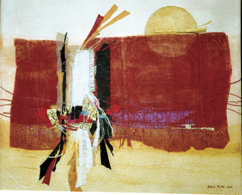Mixed Media-Gloria Carter - Tribal Tapestry