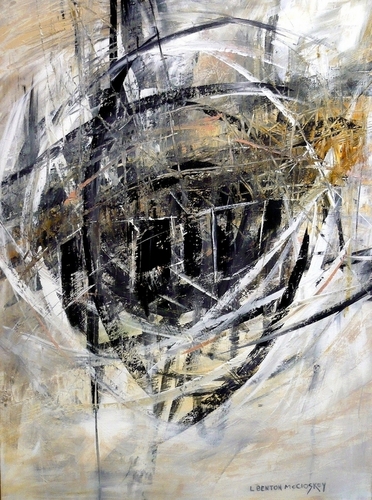 Painting-Abstract-ISAP Award by Linda Benton McCloskey, 