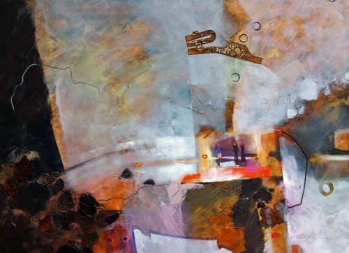 Mixed Media-Representational-Cutting Edge Award by Mark Mehaffey, 