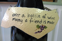 Over a Bottle of Wine