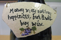 Money May Not Buy Happiness Bottle Jewelry