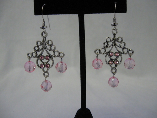 Jewelry-Beads-Crystal Pink