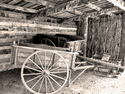 Photography--Black & White-EditorialWagon Shed