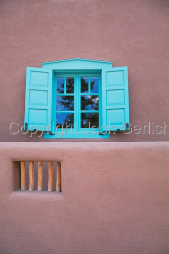 Photography-Architecture-Reflection In Turquoise