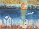 Print Making--Giclee-AnimalsSnowy Egret