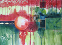 Print Making--Giclee-AbstractRed Tide