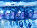 Print Making--Giclee-FigurativeSisters