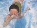 Print Making--Giclee-FigurativeSwimmer Girl