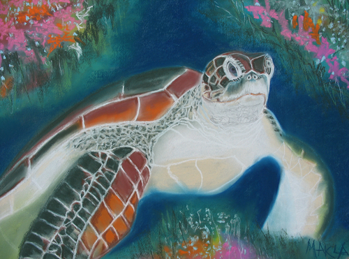 Print Making-Animals-Turtle