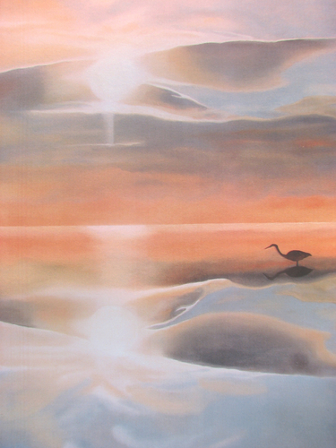 Print Making-Seascape-Daybreak
