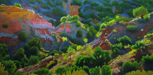 Crisscross Hills, Palo Duro Canyon