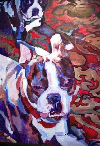 Painting-Portrait-leo and sister