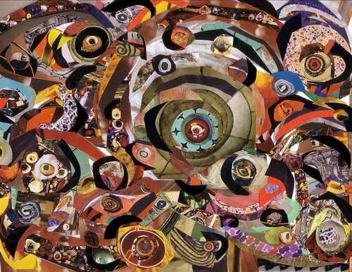 Mixed Media-Non-representational-Vortex