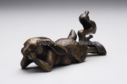 Sculpture-Rabbit's New Shoes