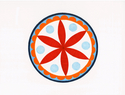Red Rosette Hex