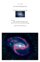 Spiral Galaxy with a Central Eye Greeting Card