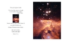 Massive Stars in Open Cluster Pismis 24 Greeting Card