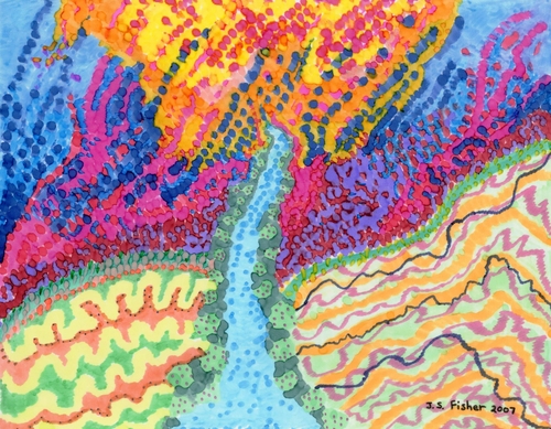Drawing-Ink-Desert II