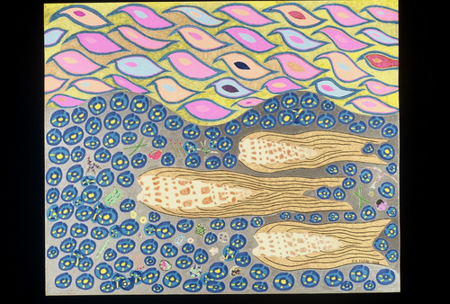 Drawing-Colored pencil-Water Miters