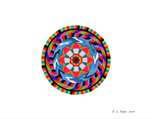 Drawing-Flower Mandala 1