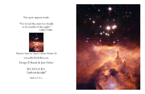 Other-Massive Stars in Open Cluster Pismis 24 Greeting Card