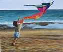 Boy with kite