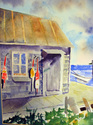 Jane Halliwell Green - Landscape Painting watercolor,instruction,landscape,Jane Halliwell Green,Jane Green,Jane Halliwell,Learn to Paint,watercolor classes,negative painting - Landscape Painting