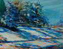Painting--Acrylic-ImpressionismSnowy Days are Here Again