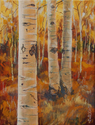 Painting--Acrylic-ImpressionismGolden Afternoon