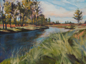 Painting--Acrylic-LandscapeCreekside View