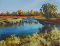 Painting--Acrylic-LandscapeFall Reflections
