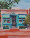 Painting--Acrylic-ImpressionismSunlit Shop