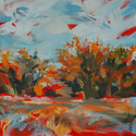 Painting--Acrylic-ImpressionismElements of Autumn #5