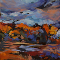 Painting--Acrylic-ImpressionismElements of Autumn #6