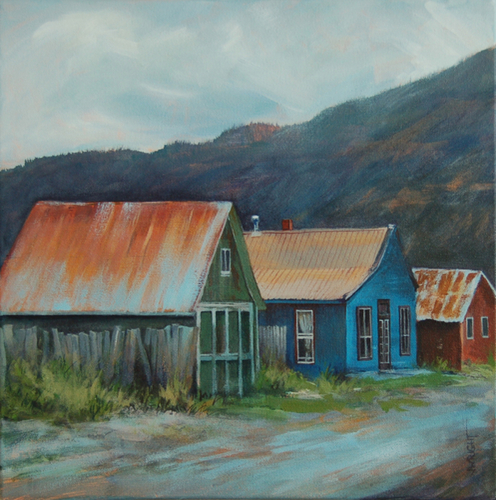 Painting-Cityscape-Silverton Street